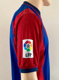 1998-1999 FC Barcelona Home Shirt La Liga Pre Owned Size XL