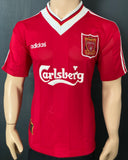 1995-1996 Liverpool FC Home Shirt Pre Owned Size XL Kids (58x69 cm)