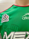 2004 Mexico Home Shirt Olympic Games Atenas Telcel Version Pre Owned Size U
