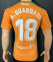 2022-2023 Real Betis Third Shirt Andrés Guardado La Liga Kitroom Player Issue Mint Condition Size M