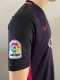 2016-2017 FC Barcelona Away Shirt Neymar Jr La Liga Pre Owned Size M