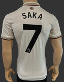 2025-2026 Arsenal FC Third Shirt Bukayo Saka EPL Premier League New BNWT Size S