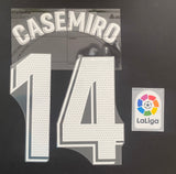 Name Set Casemiro Real Madrid 2021 2022 Away La Liga Player Issue