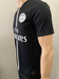 2018-2019 Paris Saint German Away Shirt Kylian Mbappe Jordan Champions League Pre Owned Size S