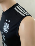 2020-2021 Argentina National Team Sleeveless Training Shirt Kitroom Player Issue BNWT Multiple Sizes