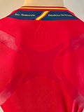 2012-2013 Spain National Team Home Shirt Player Issue Authentic Techfit Euro Winners New BNWOT Size M Very Fitted