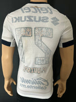 2024-2025 UNAM Pumas Home Shirt Piero Quispe Player Issue Kitroom 70 years Special Edition for the dogs Mint Size M (Fitted)