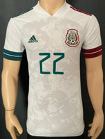 2020-2021 Mexico National Team Away Shirt Chucky Lozano Pre Owned Size S