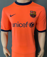 2009-2010 FC Barcelona Away Shirt Ibrahimović LFP Pre Owned Size XL