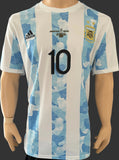 2021 Argentina National Team Home Shirt Lionel Messi Final Copa America New BNWT Size XL