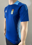 2024-2025 Real Oviedo Home Training Shirt Player Issue Kitroom Size M