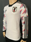 2022-2023-2024 Japan National Team Long Sleeve Away Shirt Player Issue Authentic Mint Size M