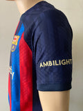 2022-2023 FC Barcelona Player Issue Home Shirt Jordi Alba Farewell La Liga BNWT Multiple Sizes