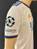 2021-2022 Real Madrid CF Home Shirt Karim Benzema Player Issue Kitroom Final Paris Champions Size 6