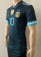 2020-2021-2022 Argentina  Away Shirt Player Issue Authentic Messi Mint Size S