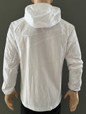 2023-2024 FC Barcelona Away Jacket Windbreaker White New BNWT Size S Oversized