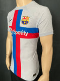 2022-2023 FC Barcelona Third Shirt Pedri La Liga Kitroom Player Issue Pre Owned Size M