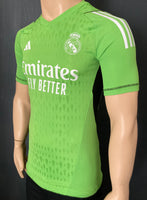 2023 2024 Real Madrid GoalKepper Shirt Player Issue Size S