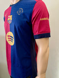 2024-2025 FC Barcelona Home Shirt Lamine Yamal 125 Years Anniversary La Liga New BNWT Size L