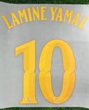 2026-2027 FC Barcelona Home Name Set and Number Lamine Yamal TPT