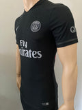 2015-2016 Paris Saint Germain Away Shirt Angel Di Maria Player Issue Authentic Ligue 1 Pre Owned Size M (Fitted)
