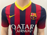 2013-2014 FC Barcelona Player Issue Home Shirt Pedro Rodríguez Pre Owned Size M