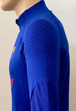 2023-2024 FC Barcelona Away Drill Top Training Pre Match Player Issue Pre Owned Size M