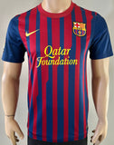 2011-2012 FC Barcelona Home Shirt Lionel Messi LaLiga Pre Owned Size S