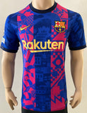 2021-2022 FC Barcelona Third Shirt Champions League BNWT Size M