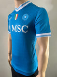 2025-2026 SSC Napoli Home Shirt Kevin de Bruyne Scudetto New BNWT Size M