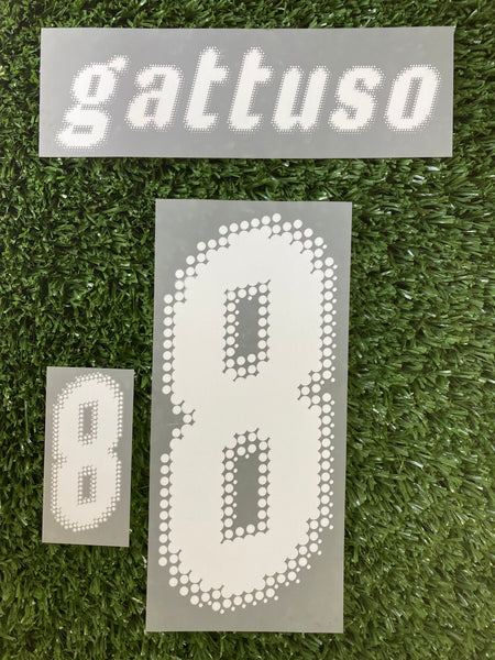 2008 National Team Italy Set name Gattuso Home Player Issue