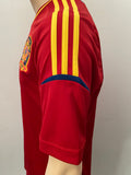 2012-2013 Spain Home Shirt Euro Winners Pre Owned Size L