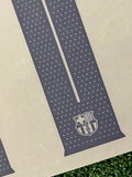 2025-2026 FC Barcelona Third Name Set and Number Raphael Diaz “Raphinha” Cup and Champions Textprint Adult Size