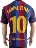 2026-2027 FC Barcelona Home Shirt Lamine Yamal Player Issue Authentic Champions League New BNWT Multiple Sizes