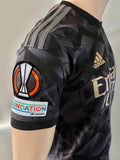 2022-2023 Arsenal FC Away Shirt Bukayo Saka Europa League Pre Owned Size S