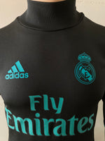 2017-2018 Real Madrid CF Training Top Kitroom Player Issue La Liga Pre Owned Size S