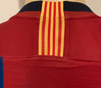 2018 FC Barcelona Home Shirt 1998 Player Issue Authentic Special Edition Retro Pre Owned Size L (Fitted)