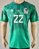 2022-2023 Mexico National Team Home Shirt Hirving Lozano Chucky New BNWT