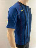 2004-2005 FC Barcelona Away Shirt Rafael Marquez LaLiga Pre Owned Size S