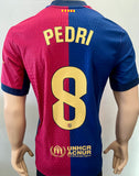 2024-2025 FC Barcelona Home Shirt Pedro Gonzalez “Pedri” 125 Years Anniversary La Liga New BNWT Size M