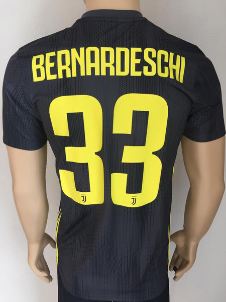 2018-2019 Juventus Third Shirt Federico Bernardeschi Champions Pre Owned Size L