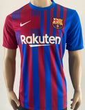 2021-2022 FC Barcelona Home Shirt Gavi La Liga BNWT Size M