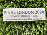 2024 UEFA Champions League London Wembley MDT Match Detail Real Madrid Kitroom Player Issue Adult Size