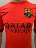 2014-2015 FC Barcelona Away Shirt Dani Alves Sipesa Second Treble New BNWT Size S