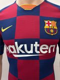 2019-2020 FC Barcelona Home Shirt  Messi Champions La Liga Player Issue Kitroom New BNWT Size M (fitted)