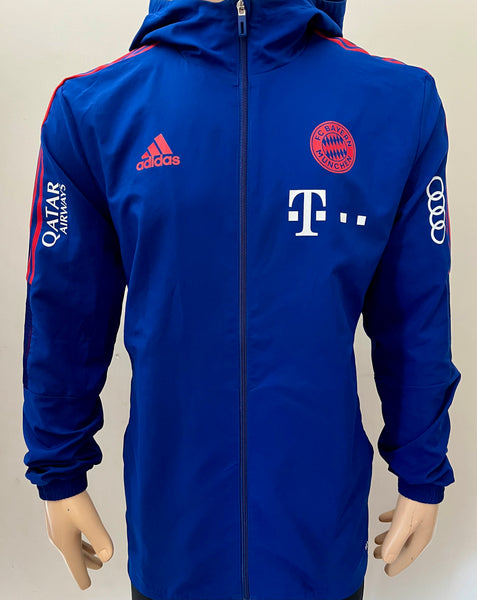 2021-2022 FC Bayern Munich Jacket Player Issue Kitroom Pre Owned Size M