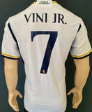 2023-2024 Real Madrid CF Home Shirt Vinicius Jr Player Issue Authentic Final London iNew