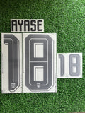2026-2027 Japan National Team Home Name Set and Number Ayase Ueda DekoGraphics Adult Size