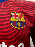 2020-2021 FC Barcelona GK Shirt Marc Andre Ter Stegen Player Issue Kitroom Long Sleeve La Liga Mint