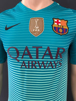 2016-2017 FC Barcelona Third Shirt Luis Suarez Champions League New BNWT Size S
